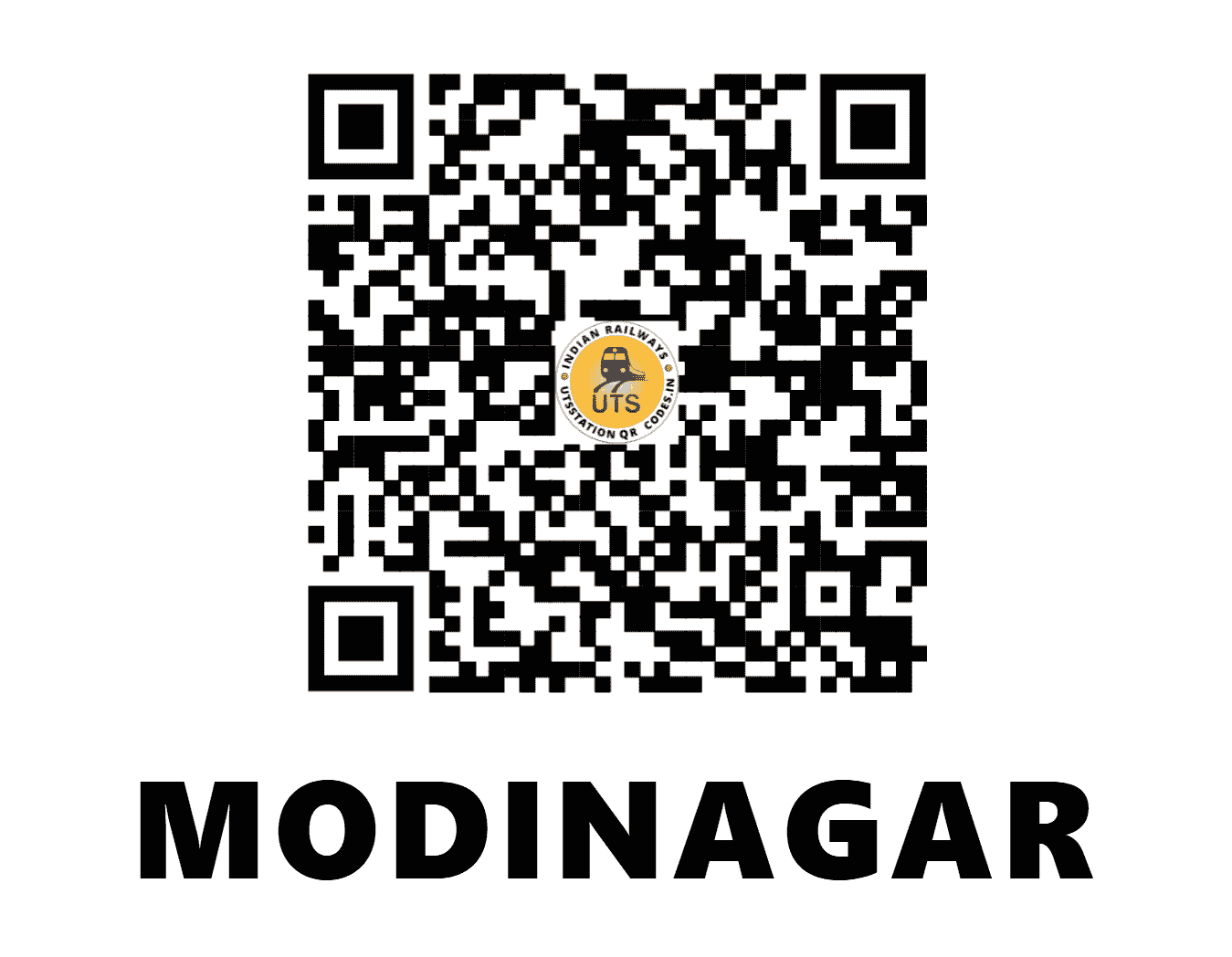 UTS QR Code for MODINAGAR - MDNR - NR (UTTAR PRADESH)